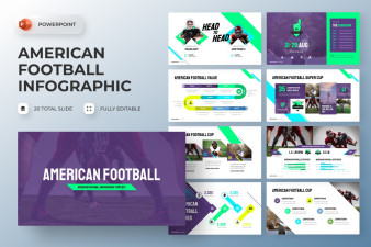 American Football Finals PowerPoint Template